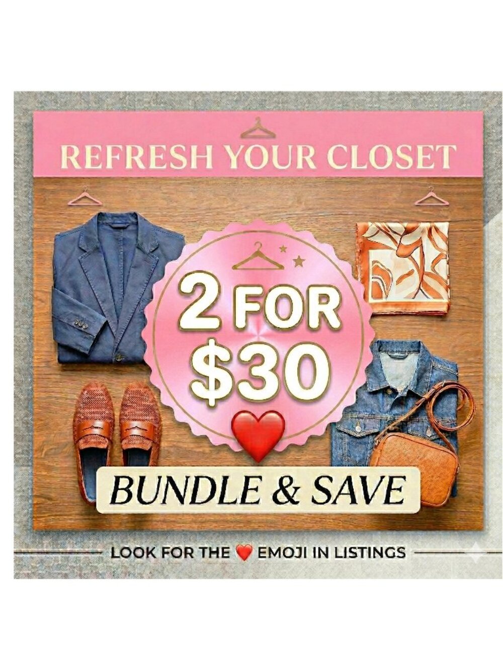 ❤️ 2 FOR $30 MIX & MATCH SALE! ❤️ BUNDLE & SAVE